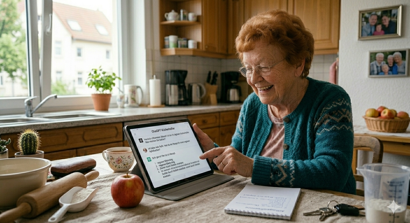 Rezepte finden und anpassen mit ChatGPT – Digital ab 60