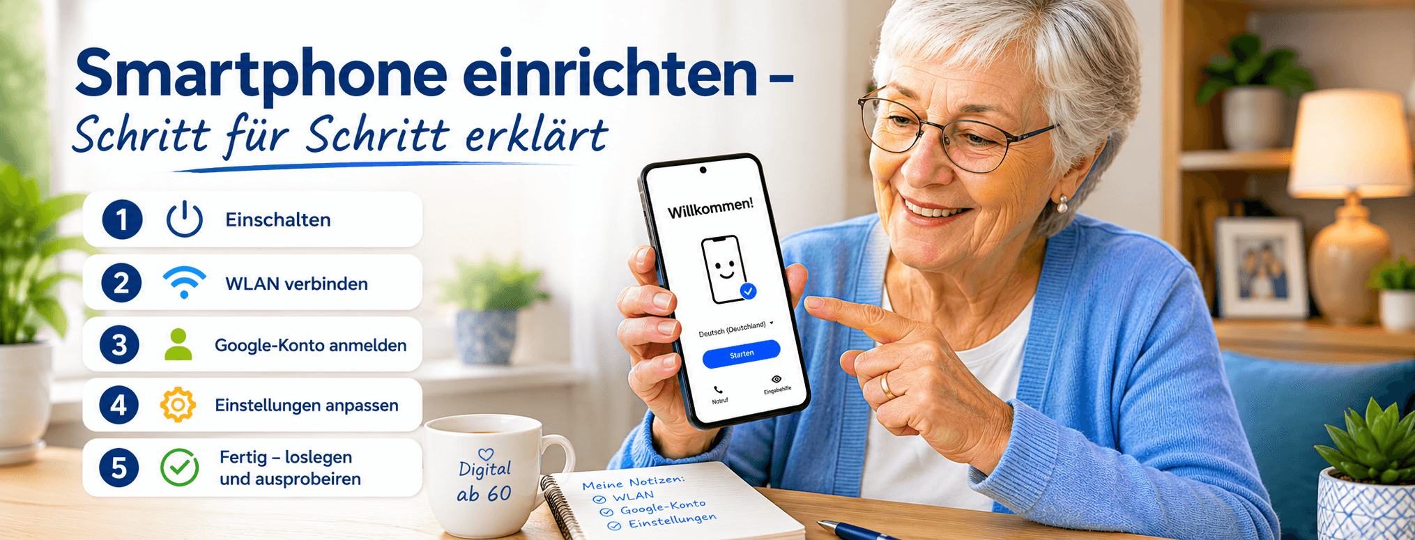 Smartphone einrichten