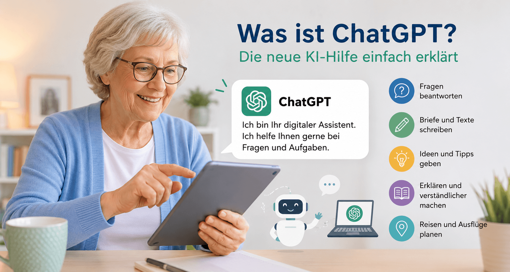 ChatGPT für Senioren einfach erklärt
