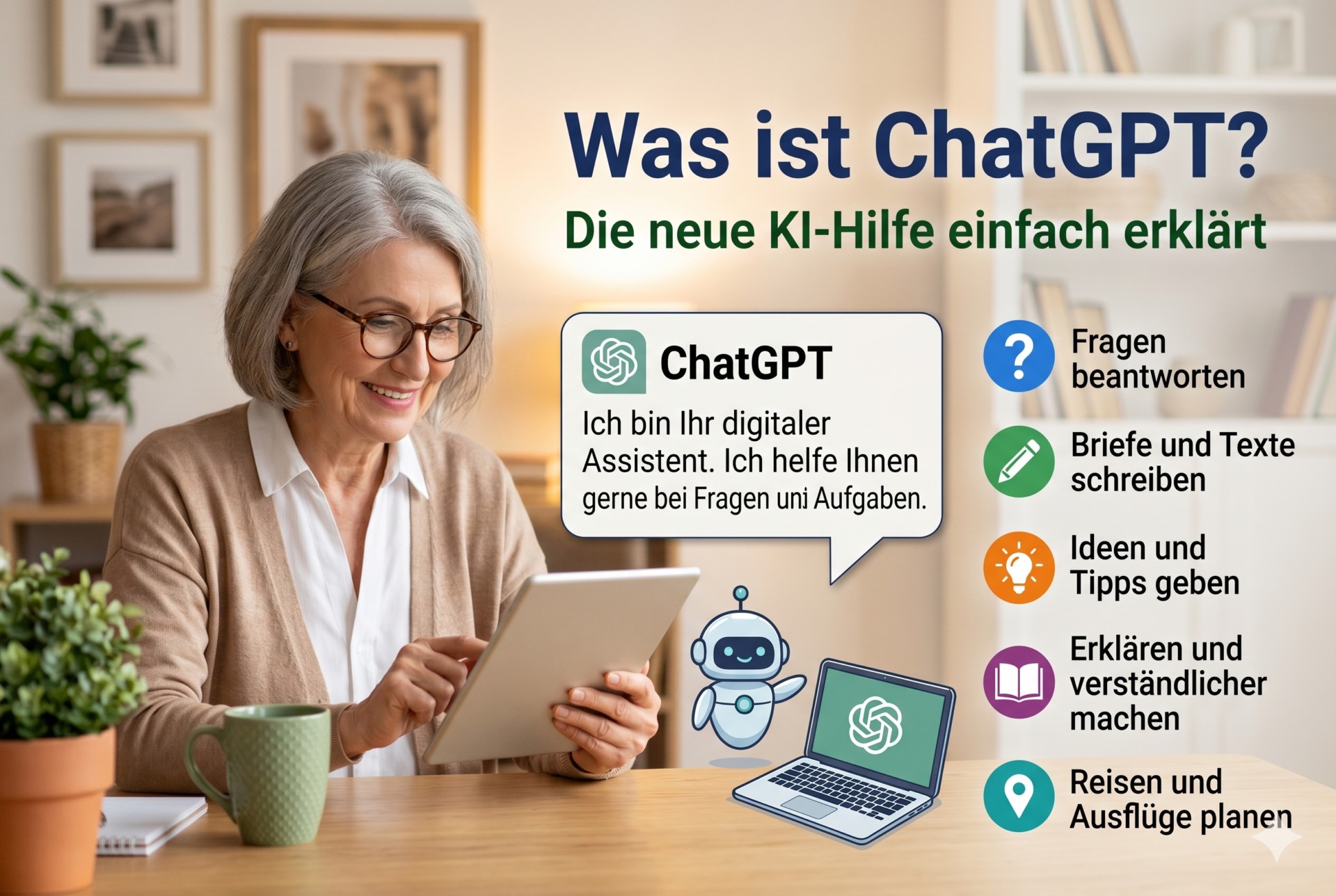 ChatGPT für Senioren einfach erklärt - Digital ab 60