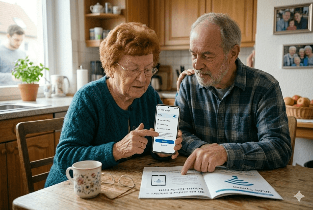 WLAN auf dem Smartphone einrichten – Einfach erklärt für Senioren | Digital ab 60